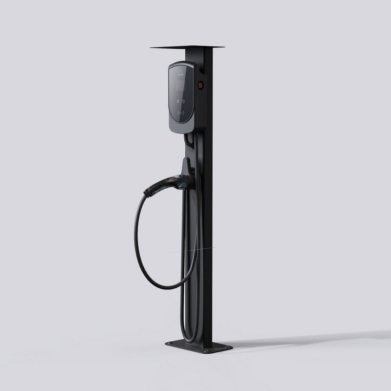 Support Murale Pour Câble De Charge Type 2 - Fixation Étui Étanche Poussière/Pluie - Pour Wallbox Et Chargeur VE
