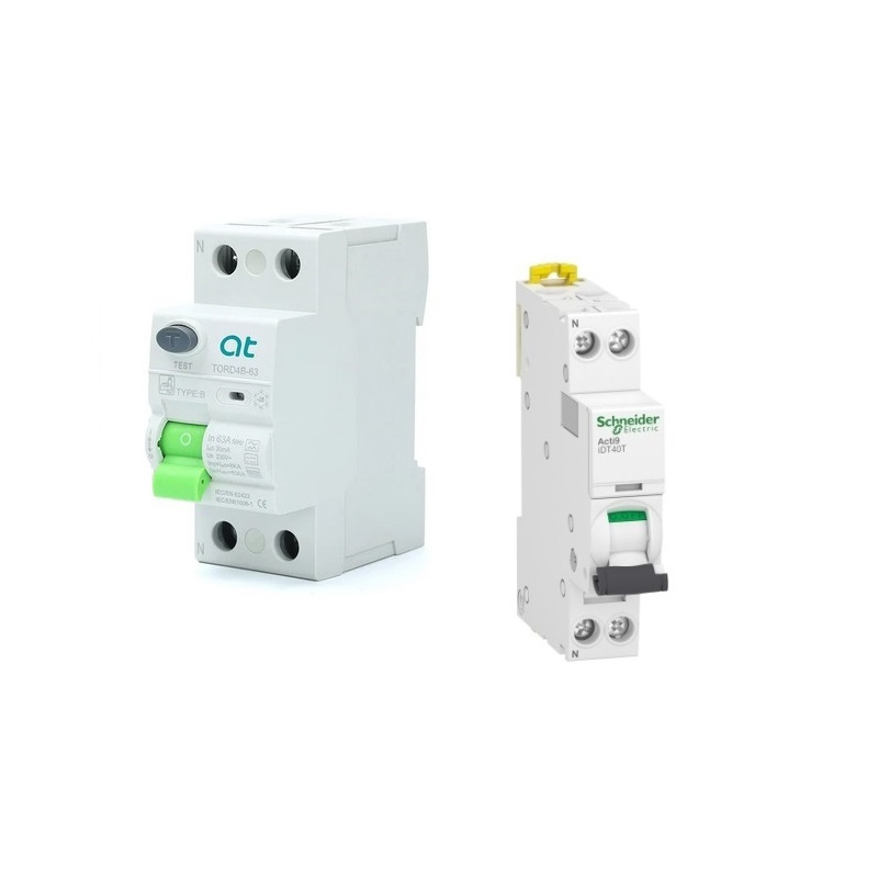 Pack Schneider -AT- Protection TYPE B pour WALLBOX 7,4 KW