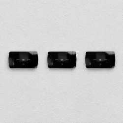 Installation de 3 bornes V2C ALVA au mur