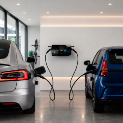 Borne V2C ALVA double recharge deux véhicules électriques